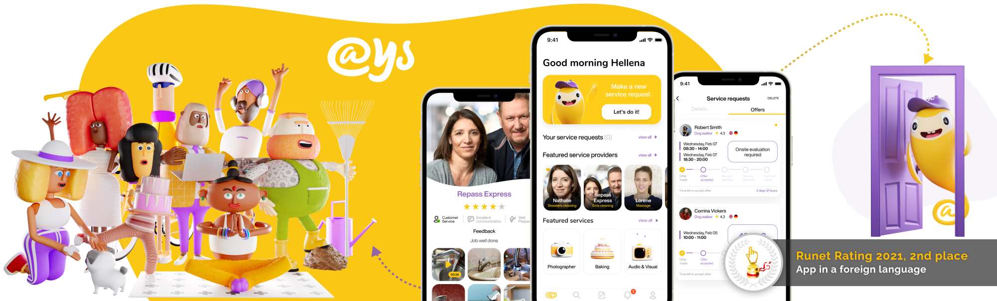 @YourService — the app for finding specialists in Western Europe