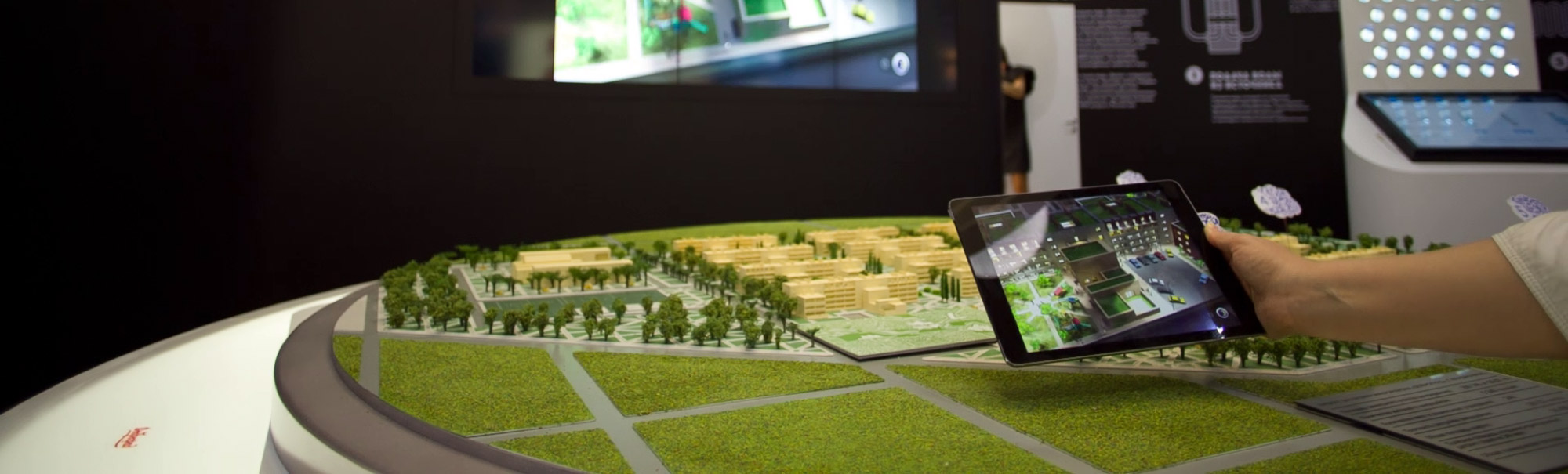 Architect Model with Augmented Reality for the "Sochi-2014" Forum
