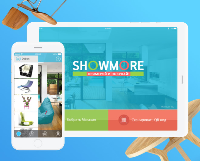 3D Showroom ShowMore Mobile Application